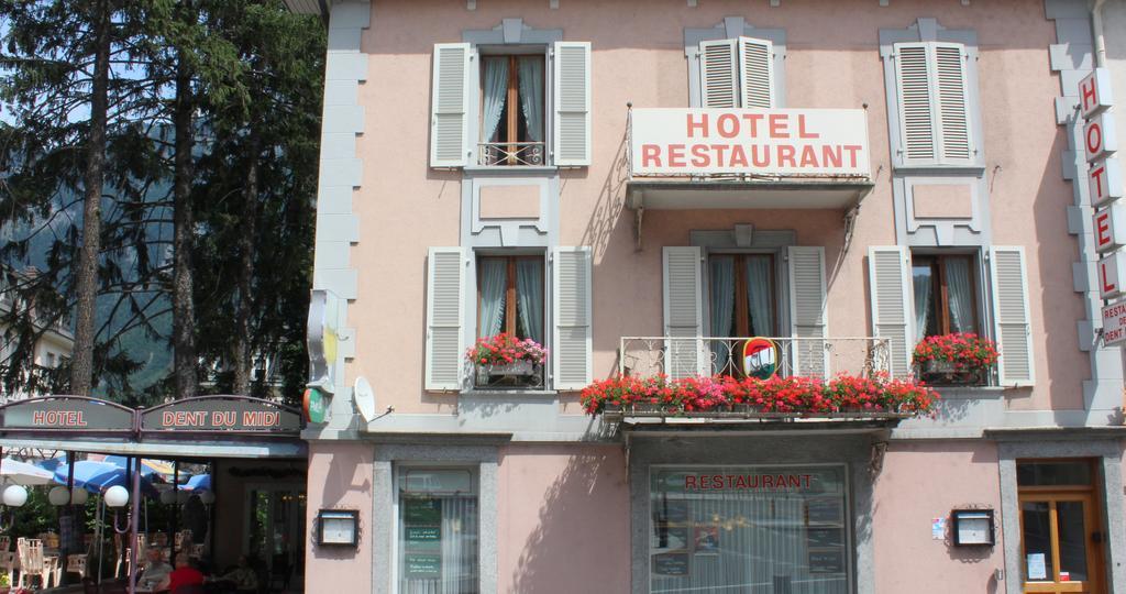 La Dent-Du-Midi Hotel & Restaurant サン・モーリス エクステリア 写真